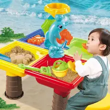 Innovative Sand Water Table Practical Sand Table Toy Anti-scratch Anti-rust Multi-grid Separation Various Playing Water Toy