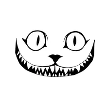 Interesting Smiley Personalized Car Sticker PVC Bumper Windshield Auto Decal Motorcycle Laptop Decoration Top Quality Waterproof