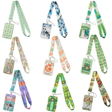 JF1400 Fox Lanyard with ID Holder Whale Cute Frog Lanyards for Women Men Neck Lanyard for Keys ID Badge Holder Phone Accessories