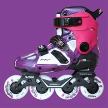 JK 100% Original 2019 SEBA High V-frame Purple Adult Inline Skates Roller Skating Shoes Slalom Sliding FSK Patines Adult