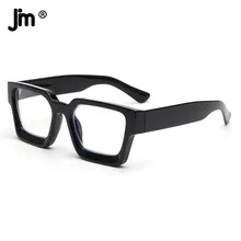 JM Anti Blue Light Square Women Reading Glasses Presbyopic Glasses Diopters +1 1.5 2.0 2.5 3.0 3.5 4.0