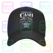 Johnny Arts Cash Music Country Rock N Roll The Man In Black Caps Baseball Cap