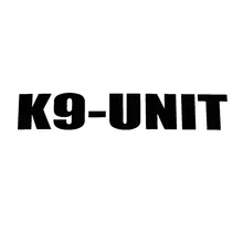 K9-Unit Car-Styling Vehicle Body Window Reflective Decals Sticker Decoration