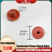 KELKONG 10 Pcs Carburetor Primer Check Valve For 43cc 47cc 49cc 52cc gx22 gx35 km55 fs55 k52 h60 tb26 wt-973 k42 bg45 Chiansaw