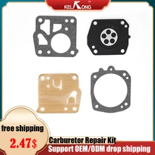 KELKONG Carburetor Repair Kit Diaphragm For Husqvarna 266 268 272 281 288 Chainsaw Parts For Tillotson RK-23HS RK-23-HS RK23HS