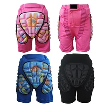Kids Adult EVA Paded Short Anti-Fall Pants 3D Protection Hip Butt Protective Gear Adjustable Strap Waist Guard Impact Pad