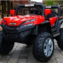 Kids Electric Cars Four-wheel Drive 0-6 Years Old Children RC Riding Toy Off-road Vehicle 12V  for Kids Ride on