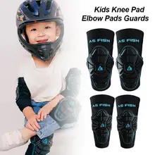 Kids Knee Elbow Pads Protective Gear Set Soft Protection Full Set Of Boy Scooter Riding Knee Pads Anti-fall Protective Equipment