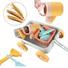 Kids Sand Beach Toy  Beach Shovel Tool Kit Pools Waters Toy for Backyard Outdoor Summer  Travel Beach