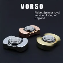 King Vorso Fingertip Gyro Edchand Spinner Decompression Metal Toy
