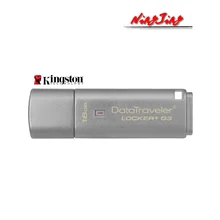 Kingston DT Locker+ G3 Encrypted USB Flash Drive Micro USB & USB 3.0 OTG Pendrive 16GB 32GB 64GB 128GB For PC Laptop Desktop
