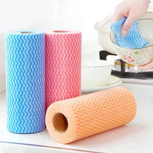 Kitchen Towel Anti-Grease Wipe Efficient Microfiber Scale Rags Wavy Cleaning Products for Home Cloths Outils De Nettoyage