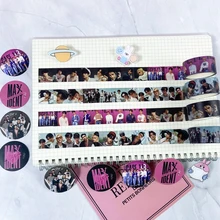 Kpop Stray Kids Album MAXIDENT Washi Tape Masking Tape Decorative Adhesive Tape Sticker Scrapbook Diary Stationery DIY Gift
