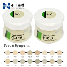 Kuraray Noritake ex3 Powder Opaque 50g A1O A2O Dental Metal Porcelain Powder Made in Japan