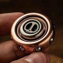 LAUTIE SAM Ring Fidget Spinner Devil's Son Decompression EDC Finger Rotation Anti Stress Ring Magic Spinning Anti-stress Toys