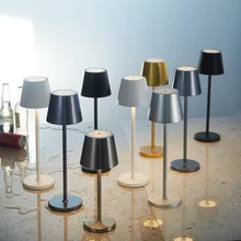 LED Cordless Rechargeable Olivia Pro Table Lamp For Bedroom Home Decoration Restaurant Lights Lampe De Mesa