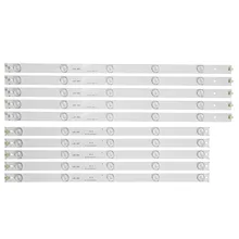 LED backlight strip 10 Lamp for   Hitachi  49'' TV LB-C490F14-E4-L-G1-SE1/SE2  SN49ABD2100 10pcs/set
