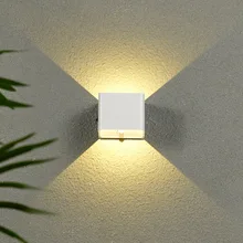 LED rechargeable wall light human body sensor USB cordless wall night lamp for Bedside bedroom Corridor