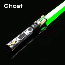LIGTSABER Gift Toys Smooth Swing NEO PIXEL Jedi  Saber Combat Heavy Dueling Sword Laser Metal Hilt 12color Blaster Ghost X-TREX