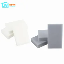 LIYIMENG 50/100 pcs/lot   Magic Melamine Sponge Eraser  Cleaner Kitchen Bathroom Cup Dish Botthle Cleaning 100x60x20mm