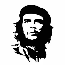 LLY-1603 Serious Celebrity Guevara Modeling Car Sticker PVC Fashion Auto Window Decoration Quality Waterproof Sunscreen Decal