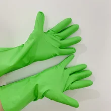 Latex Gloves Nitrile Smooth Rubber Work Washcloth Household Cleaning Mittens House Garden Kitchen Tools Dishwashing Goods
