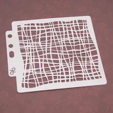 Lattice Layering Stencils Drawing Color Spray stencil DIY Scrapbook photo album Decorative Embossing DIY card craft