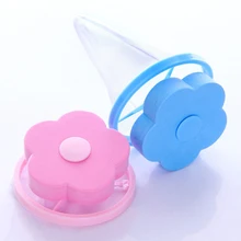 Laundry Ball Floating Pet Fur Lint Hair Catcher Clothes Cleaning Ball Laundry Hair Removal Cleaning Mesh Bag For Washing Machine