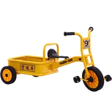 LazyChild 1-6 Years Old Kindergarten Children Tricycle Tandem Bicycle Baby Carriage Manned Scooter 2021 New Dropshipping