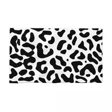 Leopard Skin Print Towel Quick Drying Cheetah Animal Super Soft Cotton Pool Towels