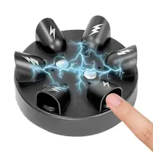 Lie Detector Test Shock Finger Game Shocking Shot Roulette Cogs Of Fate Funny Electric Amazing Chance Toy Hand Buzzer Games