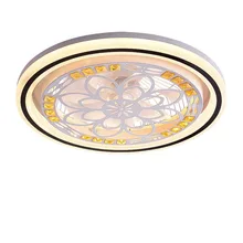 Living Room Ceiling Lights With Fans Modern Led Fan Light APP Remote Control Smart Ceiling Fan Lamp Led 3 Color Dimming Fans