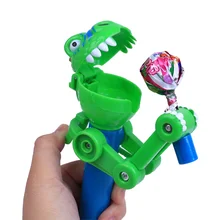 Lollipop Holderrobot Candykids Case Box Storage Creative Lollipops Toysfunny Party Stand Holders Goodie Bag Stuffers Upsfavor