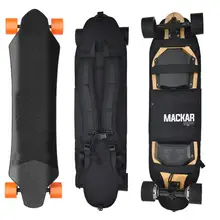 MACKAR 2 In 1 Skateboard Backpack Digital Print Multifunctional Waterproof Skateboard Carry Bag for Small Fish Skateboard