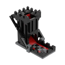 MOC Self-Loading Dice Tower Building Blocks Set For Dragons Game And Dungeonsed All Polyhedral Dice Automatic Bricks Toys Gifts