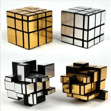 Magic Mirror Cube 3x3x3 Gold Silver Professional Speed Cubes Puzzles Speedcube Educational Toys For Children Adults Gifts