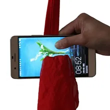 Magic Toys Scarves Through Mobile Phone Talent Show Screen Scarf Into The Phone Stage Close Props Interesting Games