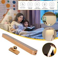 Magnetic LED Light Rechargeable Dimmable Night Light Can Be Placed Anywhere