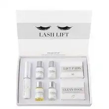 Makeup Tool Kits Eyelash Perming Kit Eyelash Lifting Curling Set Silicone Pad Fixation Nourishing Agent (37ml) Professional