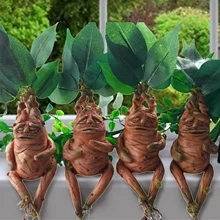 Mandrake Grass Resin Statue Landscape Ornament Art Figurine Crafts for Outdoor Garden Courtyard Living Room Bedroom Decoration