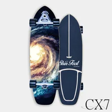 Maple Skate Board Roller Skateboard 4 Wheels Professional Carver Surf Land Board Long Boards Skating Men For Adult Highly Girls