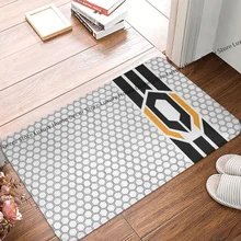 Mass Effect Kitchen Non-Slip Carpet Cerberus Flannel Mat Welcome Doormat Home Decoration Rug