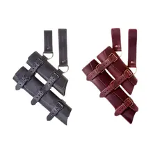 Medieval Retro Leather Sword Frog High-quality Artificial Leather Light Weight Adjustable Protective Case For Most Men And Women