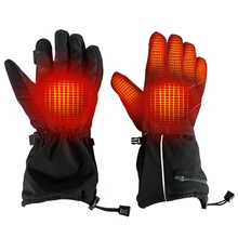 Men Women USB Electric Heated Gloves Winter Warm Outdoor Indoor Battery Powered Hand Warmer Snow Skiing Hiking Dropshipping