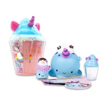 Mengxi Family Smooshymushy Unicorn Box Ice Cream Pet Cup Fidget Toys Collectible Anime Figure Toys Surprise for Kids Gift