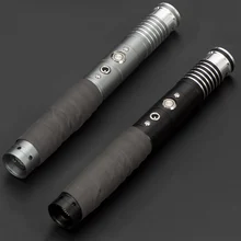 Metal RGB Lightsaber Rechargeable Cosplay-character 12 Colors Changeable Premium Alloy Hilt Light Saber Force Lightsaber Toys