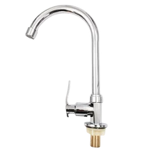 Metal single cold water faucet large vertical quick opening vegetable washing basin bathroom kitchen accessories faucet