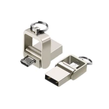 Mini 3 IN 1 OTG pen drive Micro usb 2.0 memory stick 2TB pendrive usb flash pen 2TB metal For phone usb Key flash drive