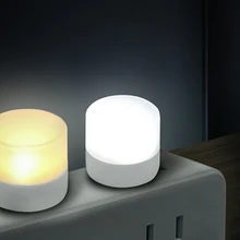 Mini LED Night Light 5V 1W Usb Lamp Power Bank Charging USB Room Mood Lights Reading Lamp Book Light Energy Saving Lamp
