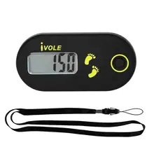 Mini Pedometer With Clip Walking Pedometer Calorie Counter Calorie Easy Operation Counter Exercise Fitness Training Accessories